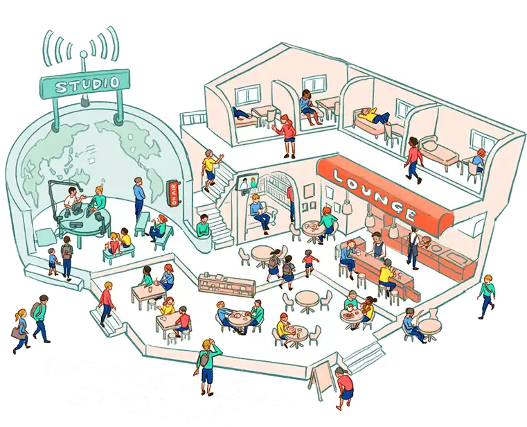 BORDERLESS STATIONのイメージ